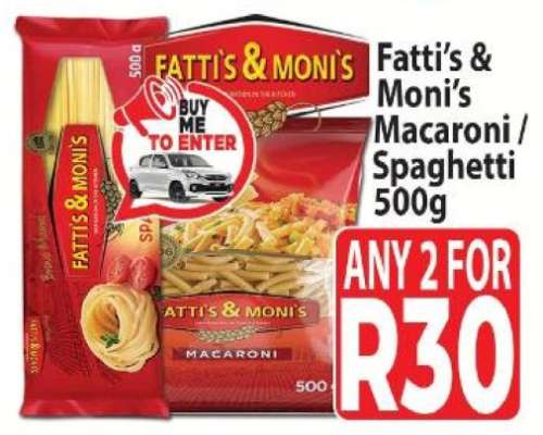Fatti's & Moni's Macaroni/Spaghetti 500g
