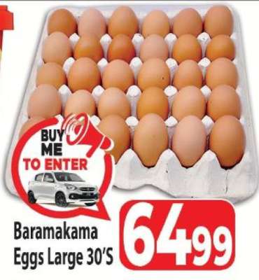 BARAMAKAMA EGGS LARGE 30'S