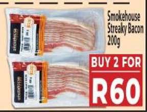 Smokehouse Streaky Bacon 200g