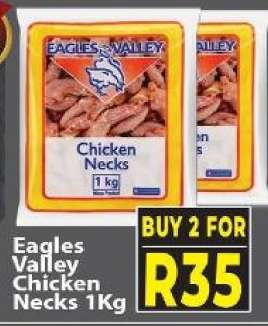 Eagles Valley Chicken Necks 1Kg