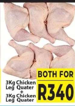 3Kg Chicken Leg Quater + 3Kg Chicken Leg Quater