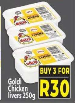 Goldi Chicken livers 250g