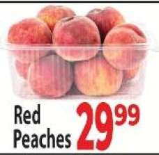Red Peaches