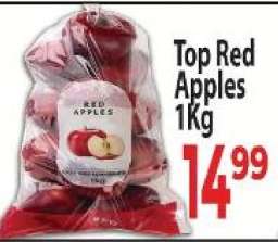 Top Red Apples 1Kg
