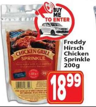 Freddy Hirsch Chicken Sprinkle 200g