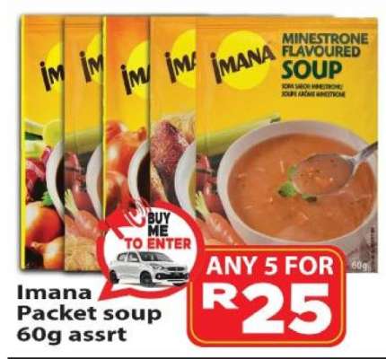 Imana Packet soup 60g assrt