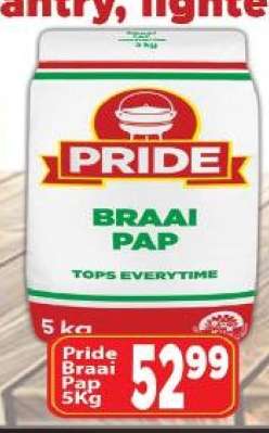 Pride Braai Pap 5Kg