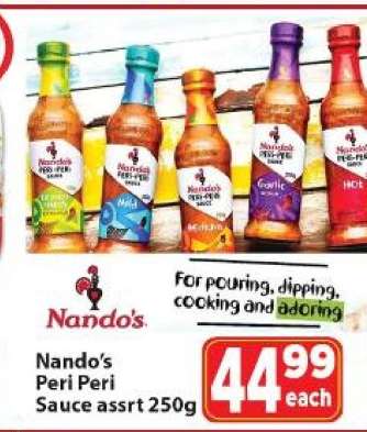 Nando's Peri Peri Sauce assrt 250g