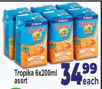 Tropika 6x200ml assrt