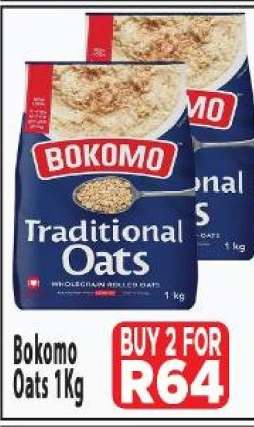 Bokomo Oats 1kg