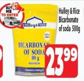Hulley & Rice Bicarbonate of soda 500g