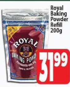 ROYAL BAKING POWDER REFILL 200g