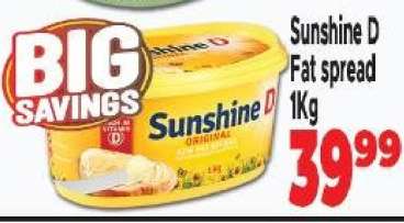Sunshine D Fat Spread