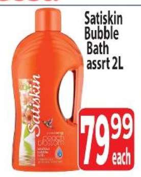 Satiskin Bubble Bath