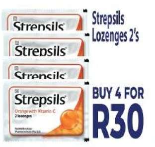 Strepsils Lozenges 2's
