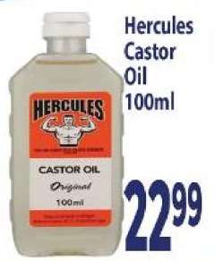Hercules Castor Oil 100ml