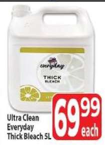 Ultra Clean Everyday Thick Bleach 5L