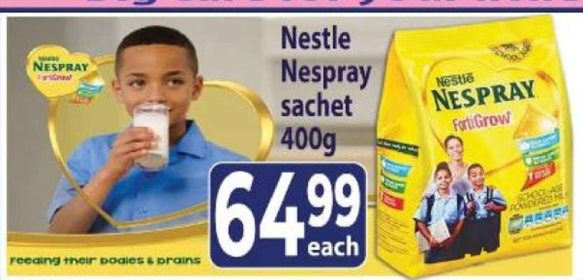 Nestle Nespray sachet 400g