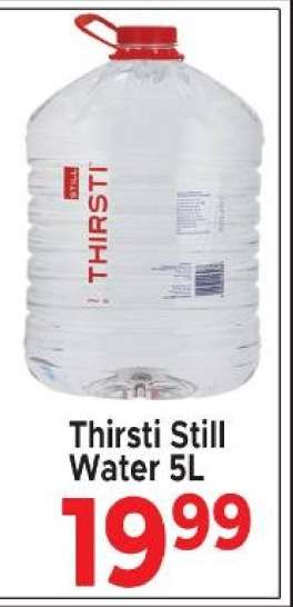 Thirsti Still Water 5L
