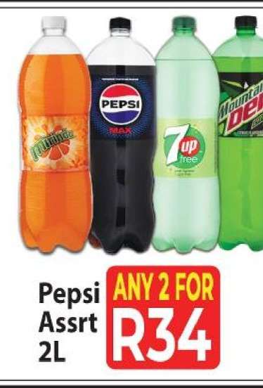 Pepsi Assrt 2L