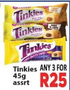 Tinkies 45g assrt