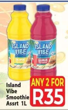 Island Vibe Smoothie Assrt 1L