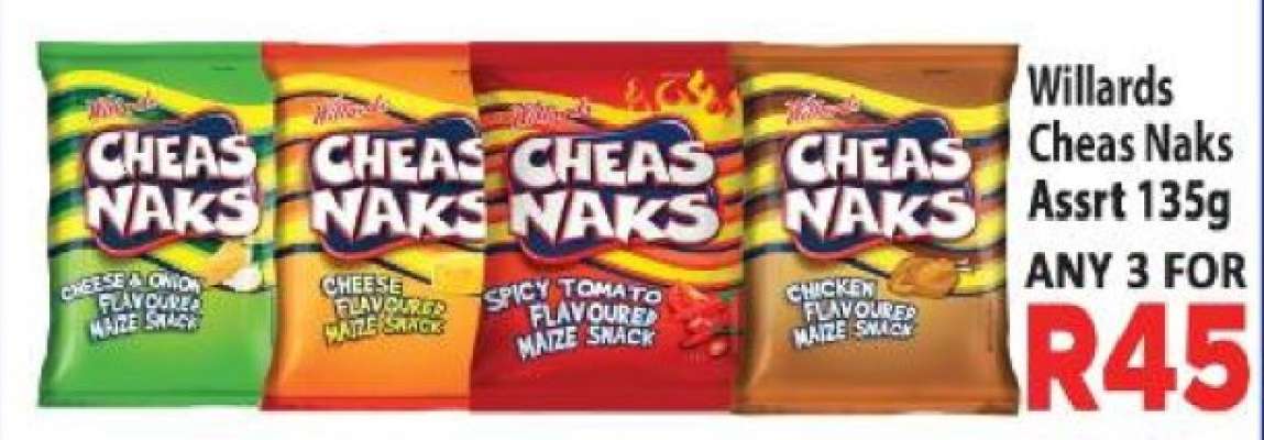 Willards Cheas Naks Assrt 135g