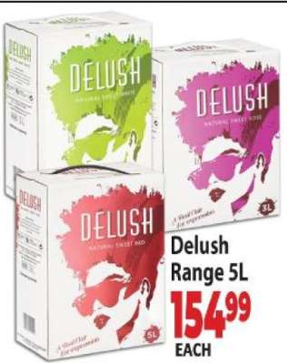 DELUSH Range 5L