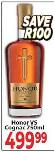Honor VS Cognac 750ml