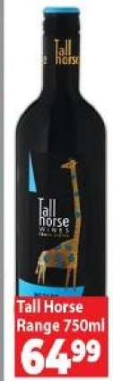 Tall Horse Range 750ml