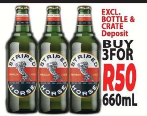 Striped Horse Premium Lager