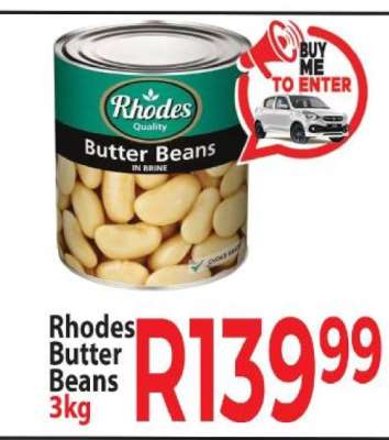 Rhodes Butter Beans
