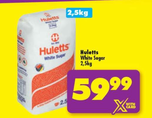 Huletts White Sugar 2.5kg