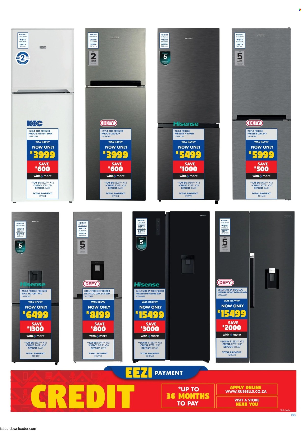 Russells specials - 15/10/2026 - 08/11/2026. Page 3