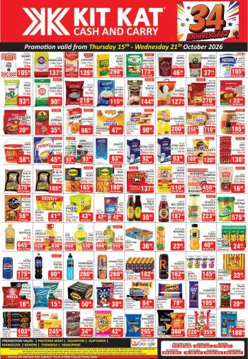 Kit Kat Cash & Carry catalogue  - 15/10/2026 - 21/10/2026.