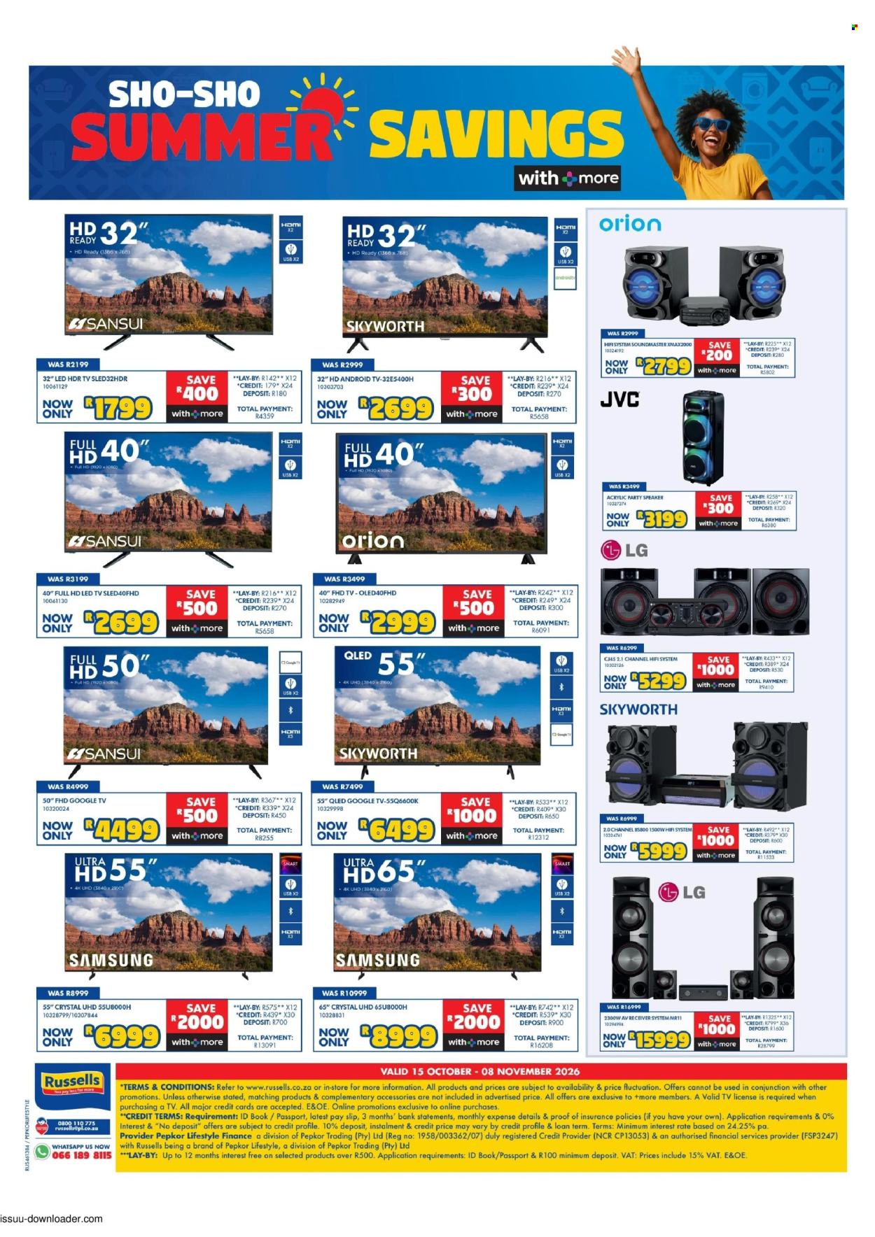 Russells specials - 15/10/2026 - 08/11/2026. Page 16