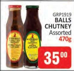 GRP1919 BALLS CHUTNEY