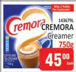 CREMORA Creamer 750g