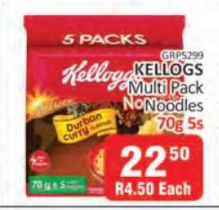 KELLOGS Multi Pack No Noodles