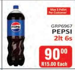 PEPSI 2lt 6s
