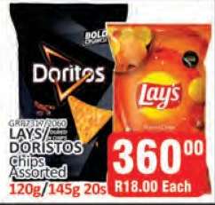 Lays/Doritos Chips Assorted
