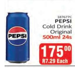 PEPSI Cold Drink Original