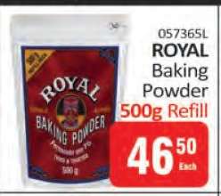 ROYAL BAKING POWDER