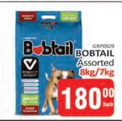 BOBTAIL Assorted 8kg/7kg
