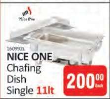 NICE ONE Chafing Dish Single