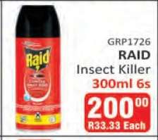 Raid Insect Killer