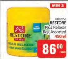 RESTORE Plus Relaxer