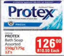 Protex Bath Soap Assorted