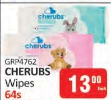CHERUBS Wipes 64s