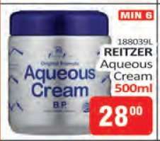 REITZER Aqueous Cream 500ml